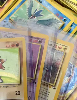 Pokemon VINTAGE MYSTERY PACK 40 CARDS + 1 GRADED (WotC Holo) READDESCRIPTION - Image 3