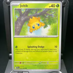Joltik - 01/64 - Pokemon Shrouded Fable 2024 - Common Card NM - Image 1