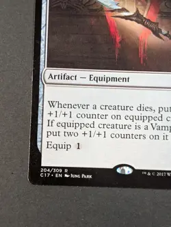 MTG - 1x Blade of the Bloodchief - Commander 2017 - NM/LP - Magic The Gathering - Image 5