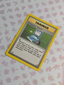 Computer Search 71/102 Base Set Rare Trainer - WOTC Pokemon Card - Image 2