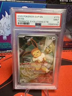 Eevee 173 Sv: Scarlet & Violet Promo Cards Holo PSA9 - Image 1
