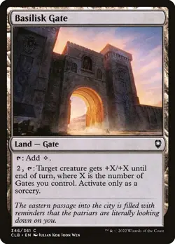 Basilisk Gate C Regular #346 | CLB Battle for Baldur's Gate | MTG - Image 1