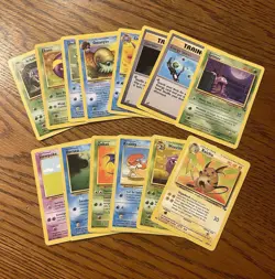 1999 Pokemon Fossil 33 Card Lot Rare Non Holo Trainer Vintage MP HP DM - Image 1