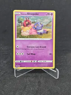 Pokemon Card Galarian Slowpoke SWSH126 Sword & Shield Black Star Promo - Image 1