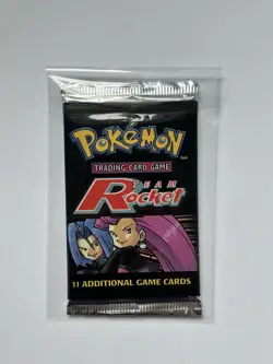 Pokemon Team Rocket Booster Pack - WOTC - Unlimited - Factory Sealed - 2000 - Image 4