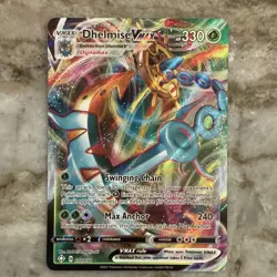 Pokemon TCG: Shining Fates Dhelmise VMAX 010/072 Ultra Rare 2021 Holo *NM* - Image 1