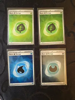 4x - Pokemon TCG - Prismatic Evolutions - Holo Energies - Assorted - Near Mint - Image 1