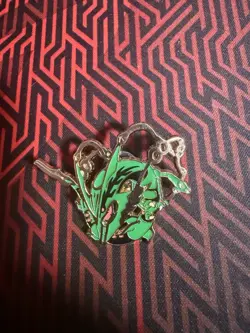 Pokemon Mega Rayquaza Collector's Pin 2015 - Image 1