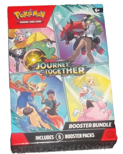 POKEMON SCARLET & VIOLET JOURNEY TOGETHER BOOSTER BUNDLE {6 BOOSTER PACKS} NISB - Image 1