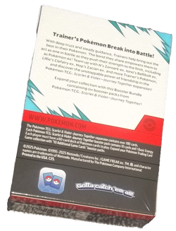 POKEMON SCARLET & VIOLET JOURNEY TOGETHER BOOSTER BUNDLE {6 BOOSTER PACKS} NISB - Image 2
