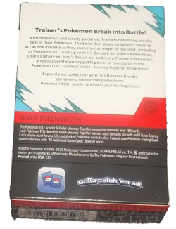 POKEMON SCARLET & VIOLET JOURNEY TOGETHER BOOSTER BUNDLE {6 BOOSTER PACKS} NISB - Image 3