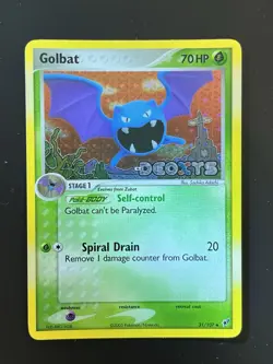 Golbat - #31/107 - Stamped Pokemon Ex Deoxys Reverse Holo NM - Image 1