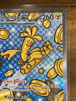 Gholdengo ex 164/131 - Pokemon TCG Prismatic Evolutions - Secret Rare Holo - NM - Image 5