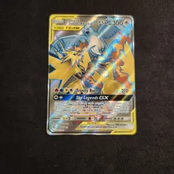 Pokemon TCG Sun & Moon Hidden Fates Rare Moltres, Zapdos, Articuno GX 66/68 - Image 1