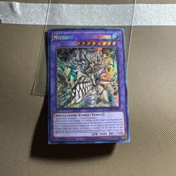 Mysterion The Dragon Crown Secret Rare BLMR-EN071 1ST ED NM Yugioh - Image 1