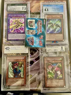 Yu-Gi-Oh! TCG Graded Lot Of 4 CGC Beckett Vintage And Mini Deck - Image 2
