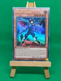 Yu-Gi-Oh! TCG K9-17 Izuna JUSH-EN031 Ultra Rare 1st Edition - Image 3