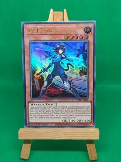 Yu-Gi-Oh! TCG K9-17 Izuna JUSH-EN031 Ultra Rare 1st Edition - Image 4