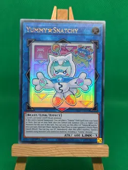 Yummy Snatchy Yu-Gi-Oh! JUSH-EN022 1st Ultra Rare PRE ORDER 31/07/2025 - Image 1