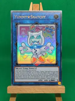 Yummy Snatchy Yu-Gi-Oh! JUSH-EN022 1st Ultra Rare PRE ORDER 31/07/2025 - Image 2