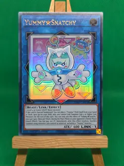 Yummy Snatchy Yu-Gi-Oh! JUSH-EN022 1st Ultra Rare PRE ORDER 31/07/2025 - Image 3
