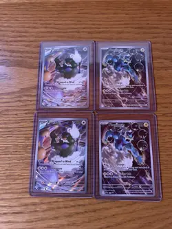 Thunderous, Tornadus Pokemon Center Stamp Black Bolt and White Flare Promo Set - Image 1