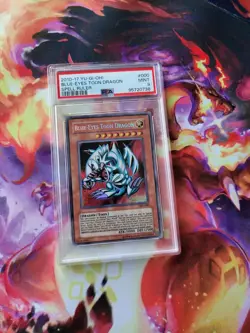 Blue Eyes Toon Dragon PSA 9 Yu-Gi-Oh Spell Ruler 2010 - 2017 SRL-000 SR - Image 1