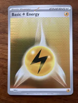 Pokemon TCG - Lightning Energy - 020 Horizontal Holo - Black Bolt & White Flare - Image 3