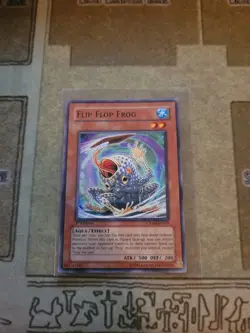 YUGIOH FLIP FLOP FROG CRMS-EN029 COMMON 1ST ED NM - Image 1