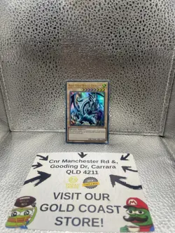 YU-GI-Oh! LOB-EN001 Blue Eyes White Dragon 25th Anniversary Edition NM - Image 1
