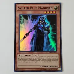 Skilled Blue Magician - SECE-EN032 - NM/VLP - Super Rare - Unlimited - Yugioh - Image 1