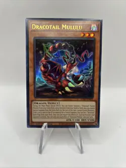 Yu-Gi-Oh! Dracotail Mululu - JUSH-EN005 - Ultra Rare - NEAR MINT! - Image 1
