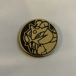 POKEMON TCG OFFICIAL RAIKOU GOLD COIN - FLIPPING COIN - Image 1