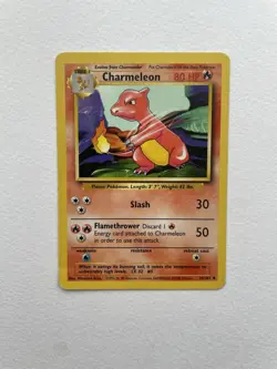 Pokemon TCG Charmeleon Base Set 24/102 Regular - Image 1