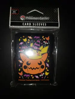 Pokemon Card Sleeves Pumpkin Pikachu - Image 4