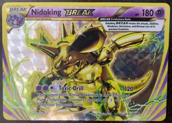 Nidoking BREAK 46/108 Holofoil Rare Evolutions | LP | Pokemon TCG Card - Image 1