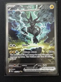 Pokemon TCG: Zekrom ex 166/086 - Special Illustration Rare - Pack Fresh! - Image 1