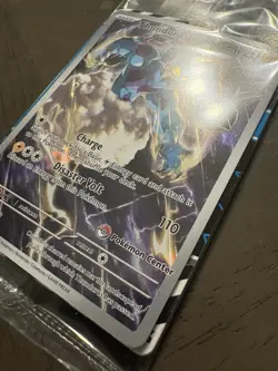 Pokemon Black Bolt ETB Thundurus SVP 209 Promo Pokemon Center Stamped SEALED - Image 4