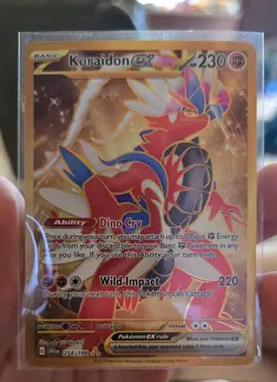 Pokemon TCG Koraidon EX 254/198 SV01 Scarlet & Violet Base Set Holo Hyper Rare - Image 1