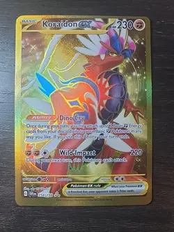 Pokemon TCG Koraidon EX 254/198 SV01 Scarlet & Violet Base Set Holo Hyper Rare - Image 1