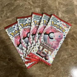 US SELLER Pokemon Scarlet & Violet: 151 [sv2a] Booster Pack | Sealed Lot Of 5 - Image 1