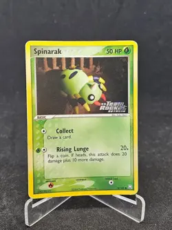 Pokemon Card Spinarak 78/109 EX-Team Rocket Returns Common - Image 1