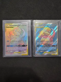 RARE TAG TEAM POKEMON CARDS ALL NEAR PERFECT CONDITIONS CARDS !!! - Image 1