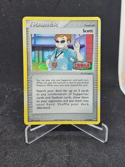 Pokemon Card Scott 81/108 EX-Power Keepers Supporter Trainer Uncommon reverse - Image 1