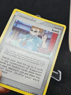 Pokemon Card Scott 81/108 EX-Power Keepers Supporter Trainer Uncommon reverse - Image 4