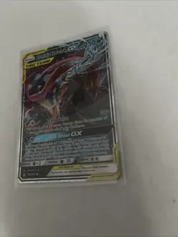 Pokemon Unbroken Bonds Greninja & Zoroark GX Holo Card 107/214 - Image 2