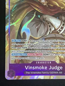 Vinsmoke Judge - Parallel - OP06-062 - Wings of the Captain - Alt One Piece Card - Image 5