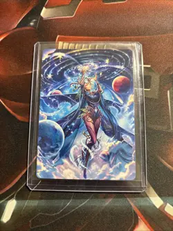 Mtg Omniscience Anime Art Card GS Signature - Wilds Of Eldraine + Bonus Foils - Image 1