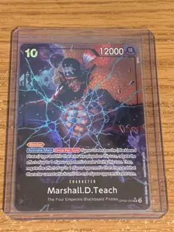 One Piece Card TCG Marshall D. Teach OP09-093 Emperors in the New World - Image 3