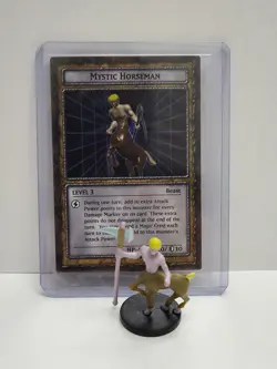 Yu-Gi-Oh Dungeon Dice Monsters - Figure & Card - Mystic Horseman - Image 1
